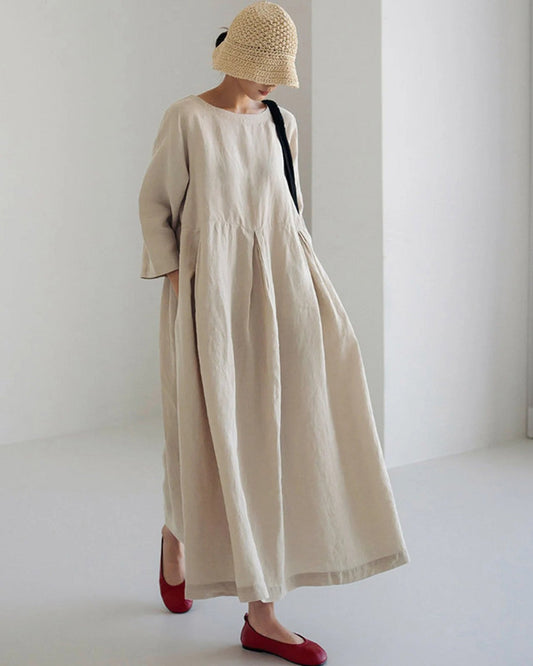 NEW | Women Summer Cotton Long Maxi Dress